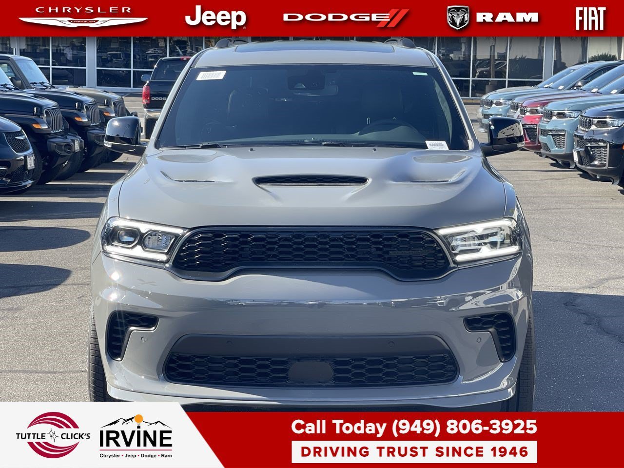 New 2026 Destroyer Gray Clear-Coat Exterior Paint Dodge GT Premium HEMI V8 image 2