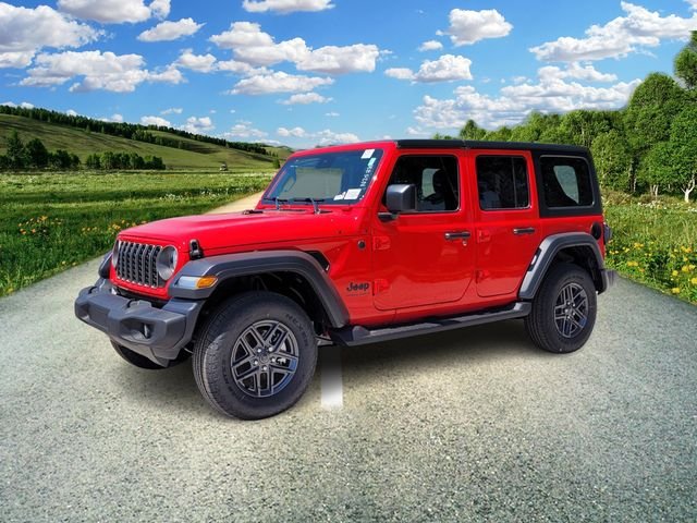 New 2025 Firecracker Red Clear-Coat Exterior Paint Jeep Sport S image 2