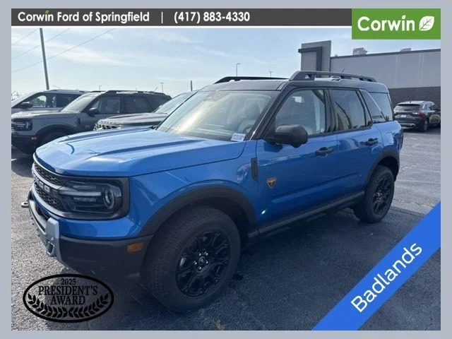 New 2026 Velocity Blue Metallic Ford Badlands® image 1