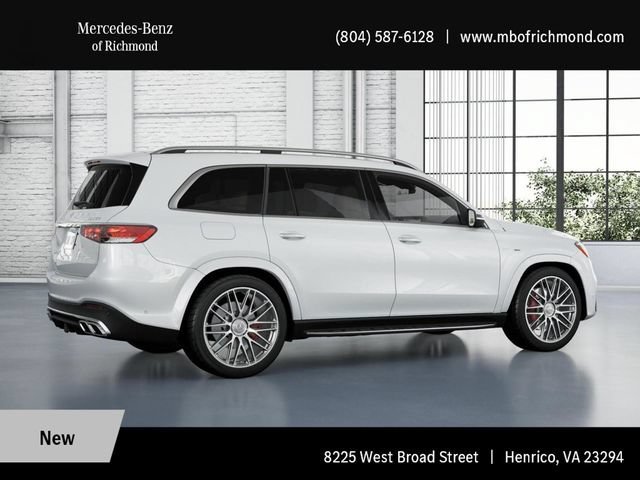 New 2026 MANUFAKTUR Moonlight White Metallic Mercedes-Benz AMG® GLS 63 4MATIC+ SUV image 61