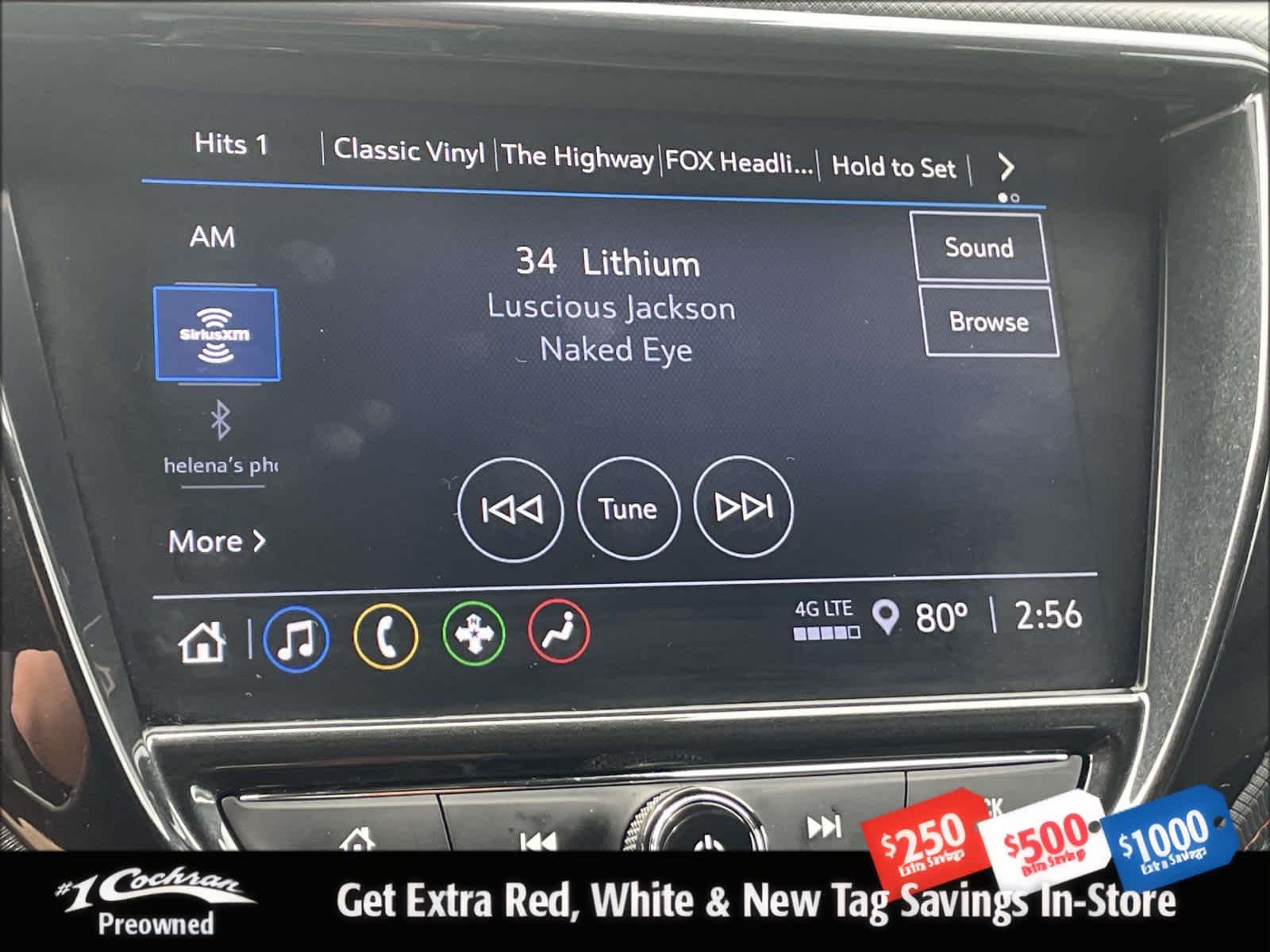 Certified Used 2023 Mosaic Black Metallic Chevrolet RS image 21