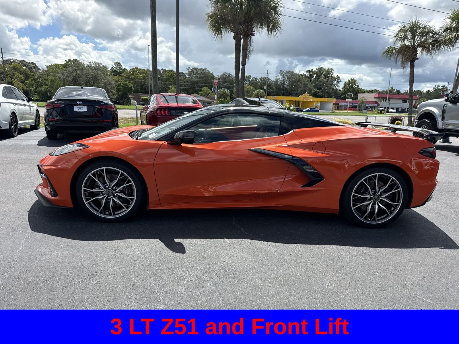 Used 2025 Sebring Orange Tintcoat Chevrolet Stingray image 8