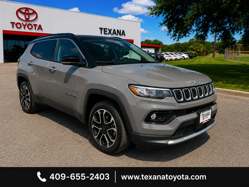 Pre-Owned 2024 Jeep Compass Limited 4WD 4D Sport Utility