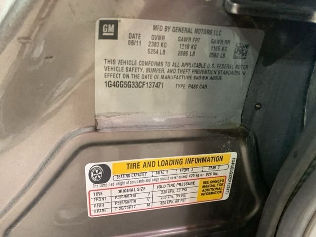Used 2012 Gray Buick Premium II Group image 34