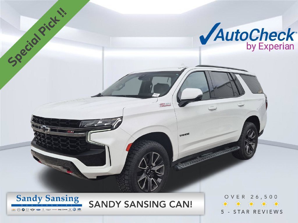 Used 2022 SUMMIT WHITE Chevrolet Z71 image 1