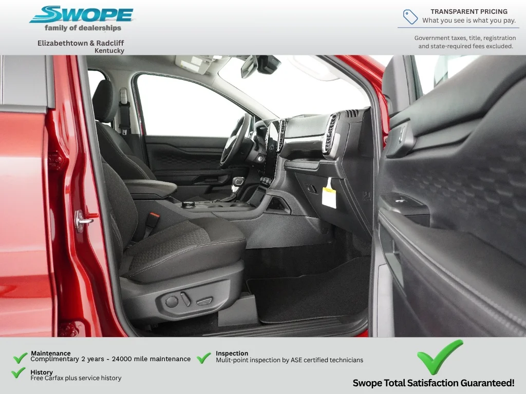 New 2026 Ruby Red Metallic Tinted Clearcoat Ford XLT image 10