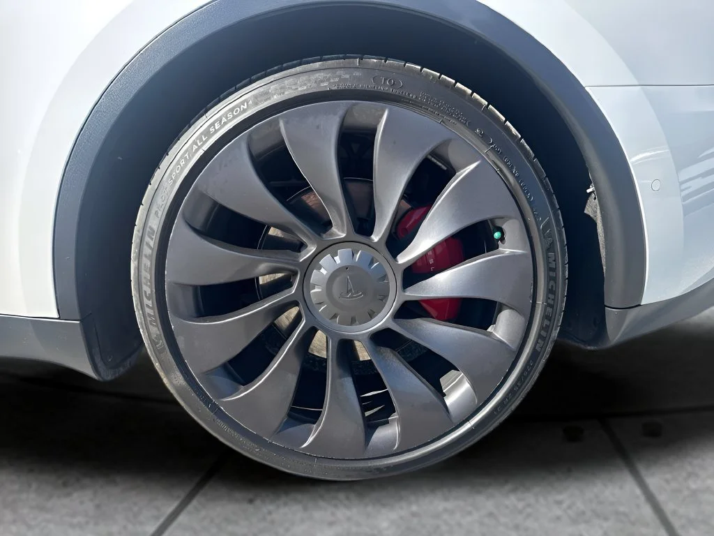 Used 2022 White Tesla Performance image 33