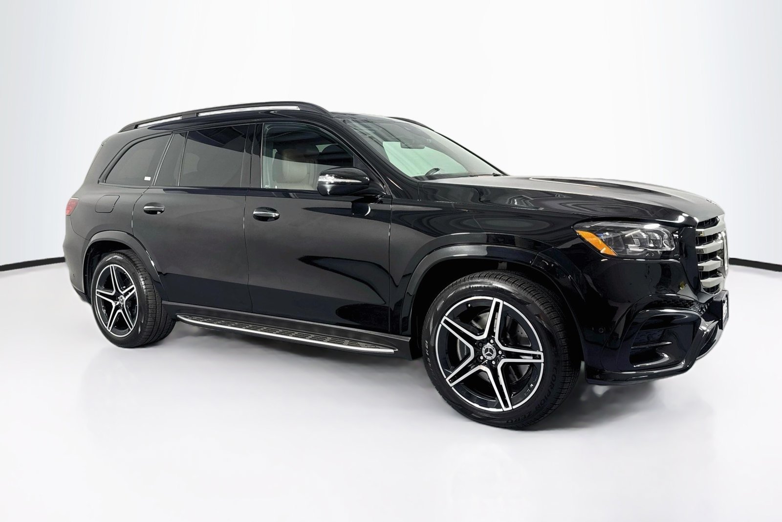 Certified Used 2024 Obsidian Black Metallic Mercedes-Benz GLS 450 image 3