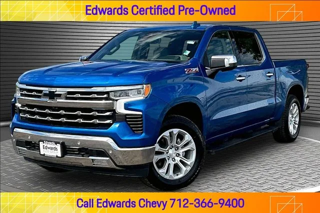Used 2022 Blue Chevrolet LTZ image 1