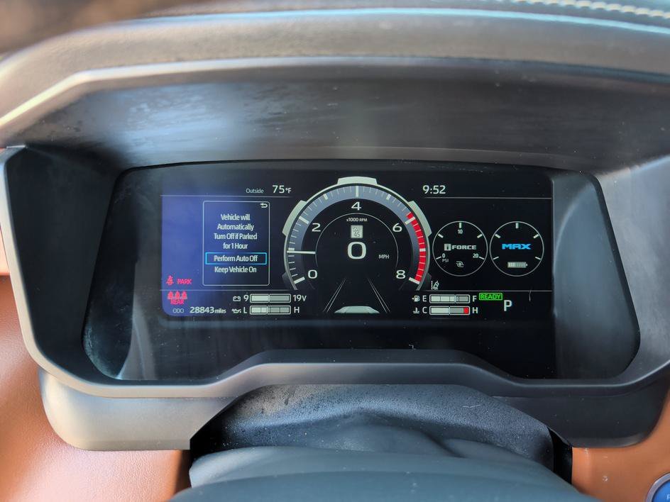 Used 2024 Blizzard Pearl Toyota 1794 Edition Hybrid image 21