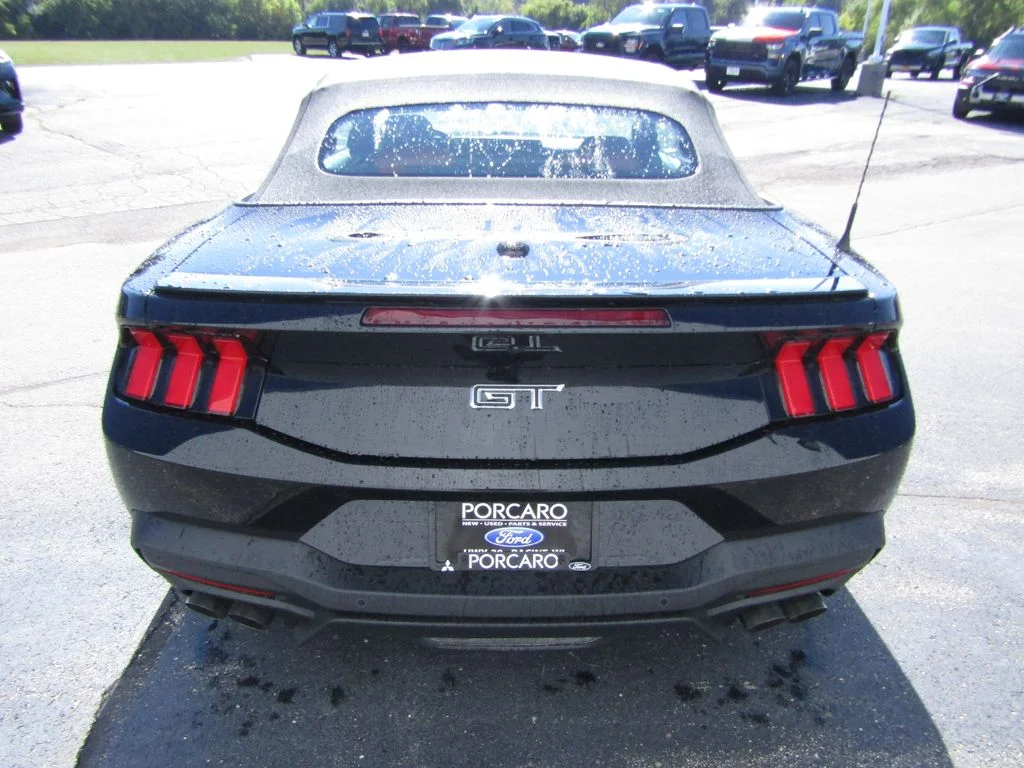 New 2025 Shadow Black Ford GT Premium Convertible image 10