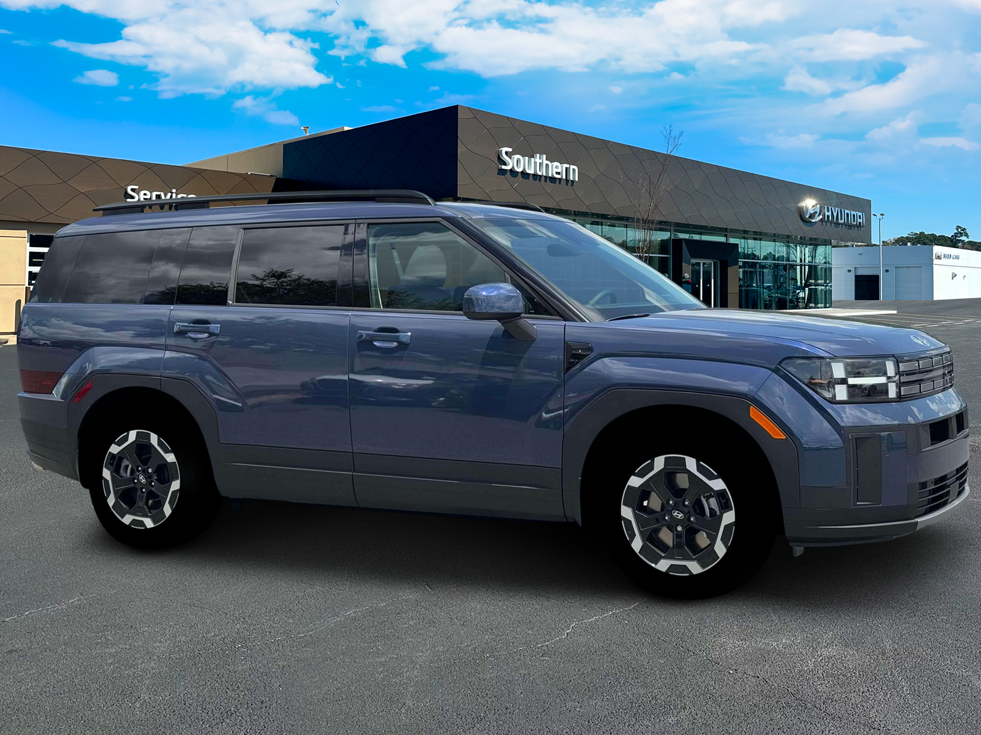 New 2026 Blue Hyundai SEL AWD image 8