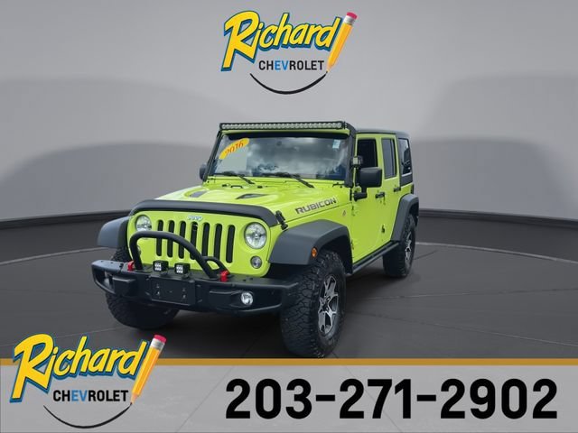 Used 2016 Green Jeep Rubicon Hard Rock image 4