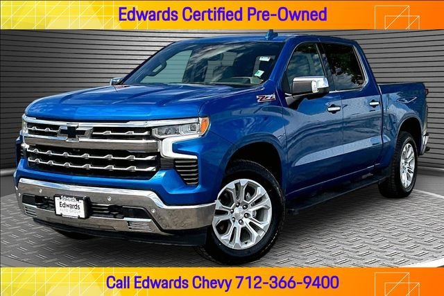 Used 2022 Blue Chevrolet LTZ image 1