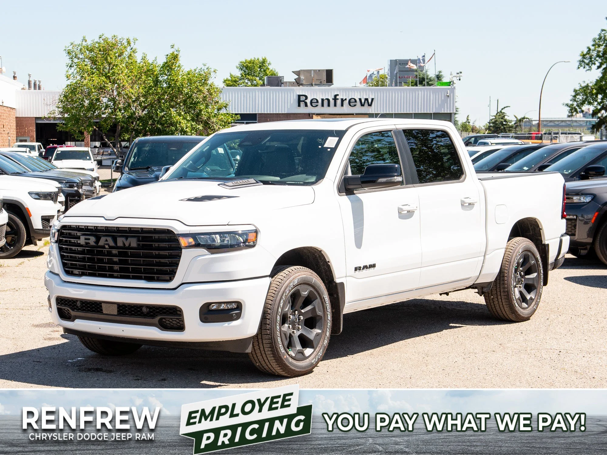 New 2026 White RAM Sport* image 1