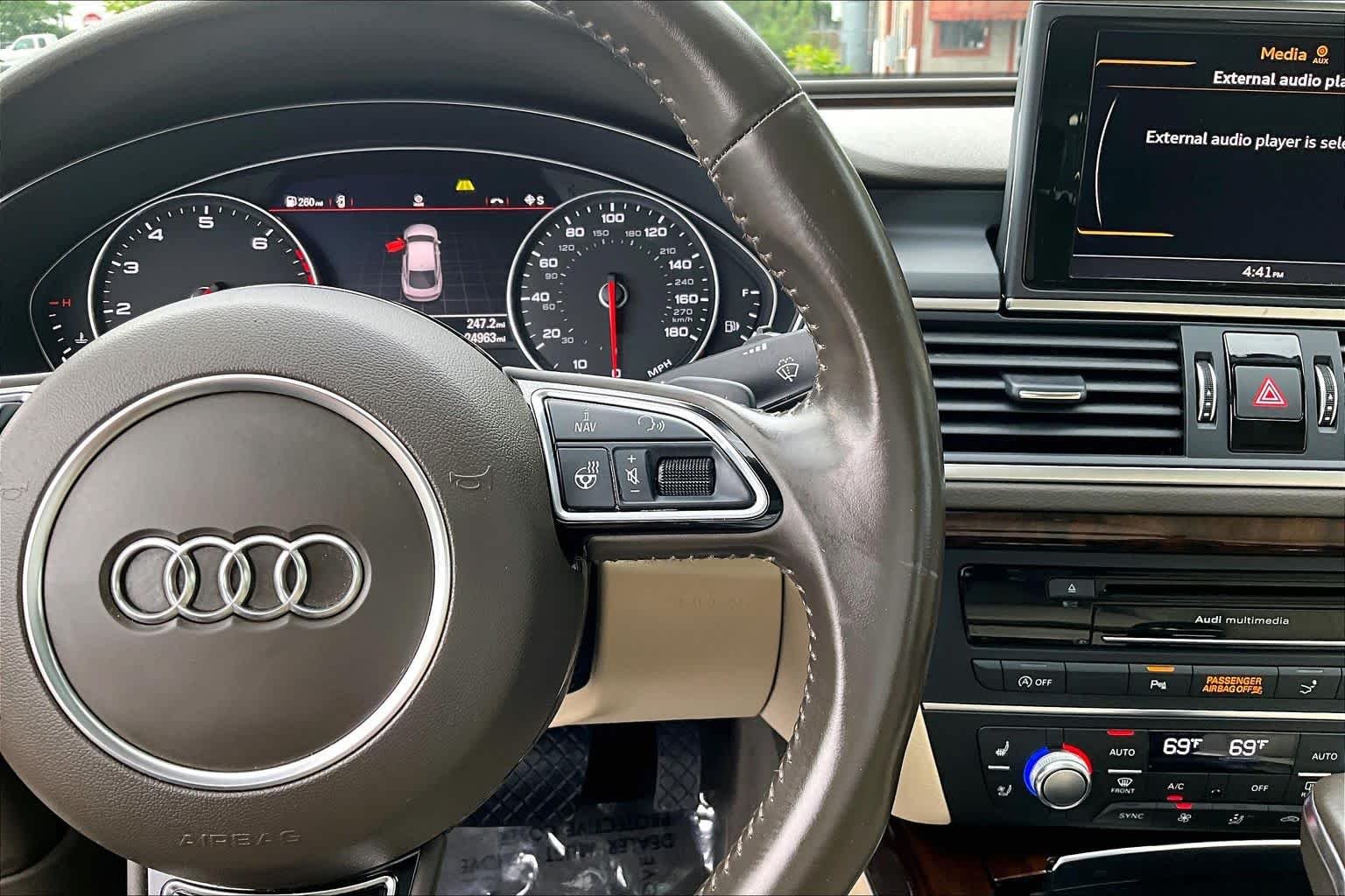 Used 2018 Moonlight Blue Metallic Audi Premium Plus image 25