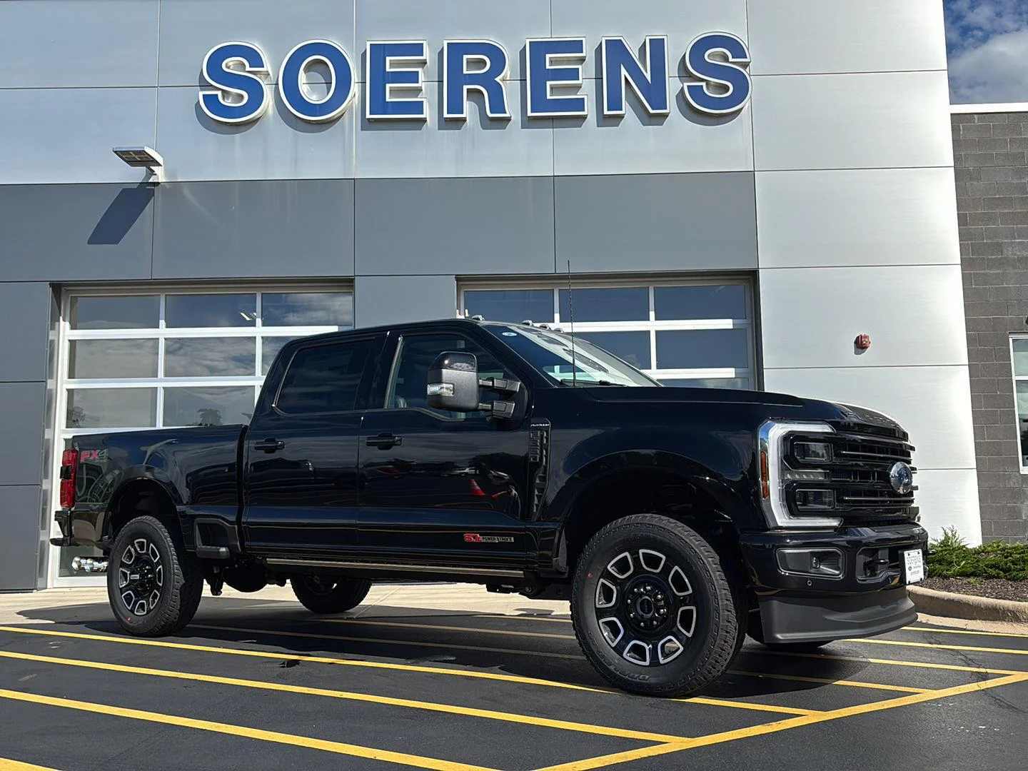 New 2026 Agate Black Metallic Ford F-350® Platinum® image 1