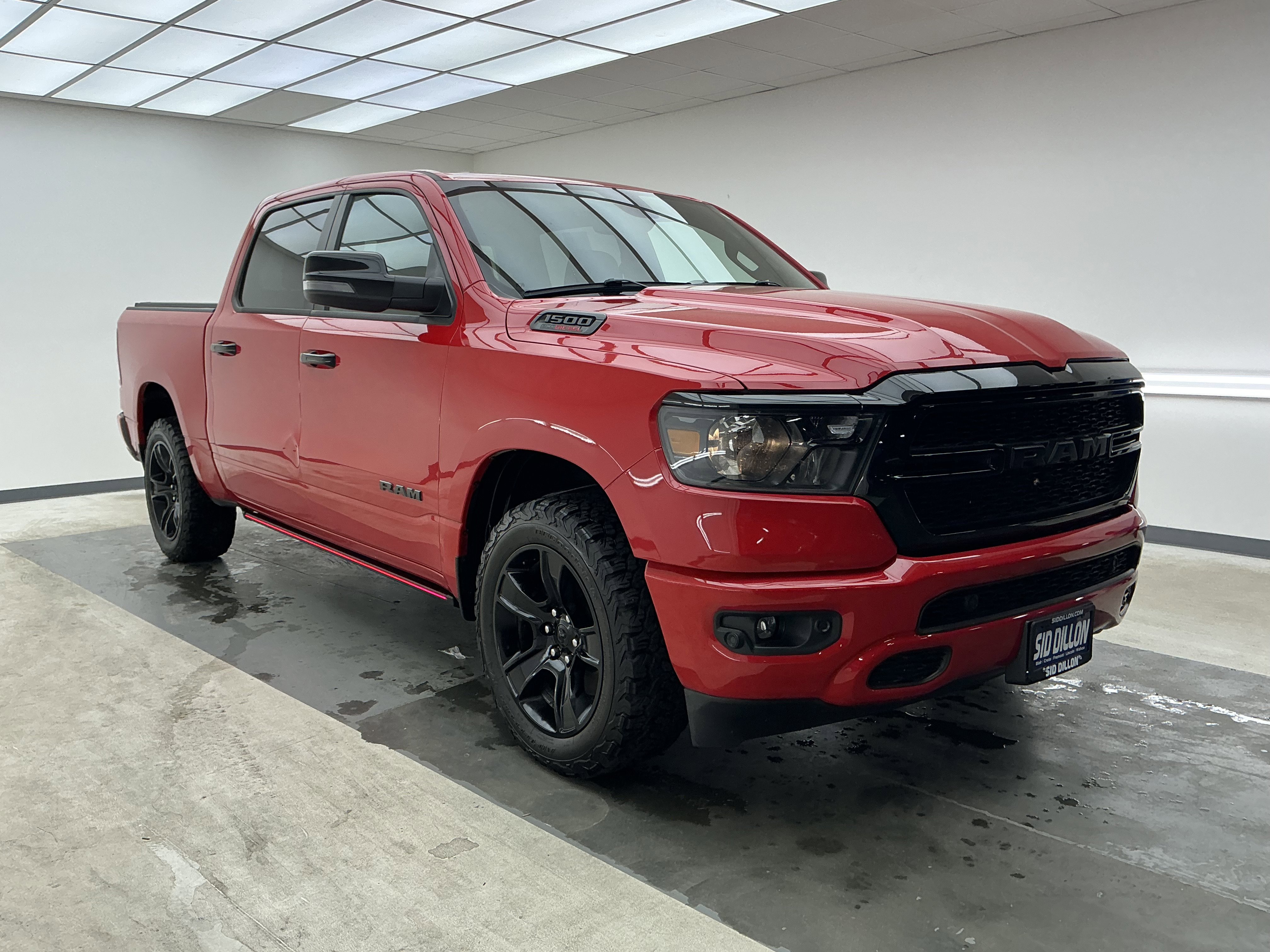 Used 2023 Flame Red Clearcoat Ram Big Horn image 3
