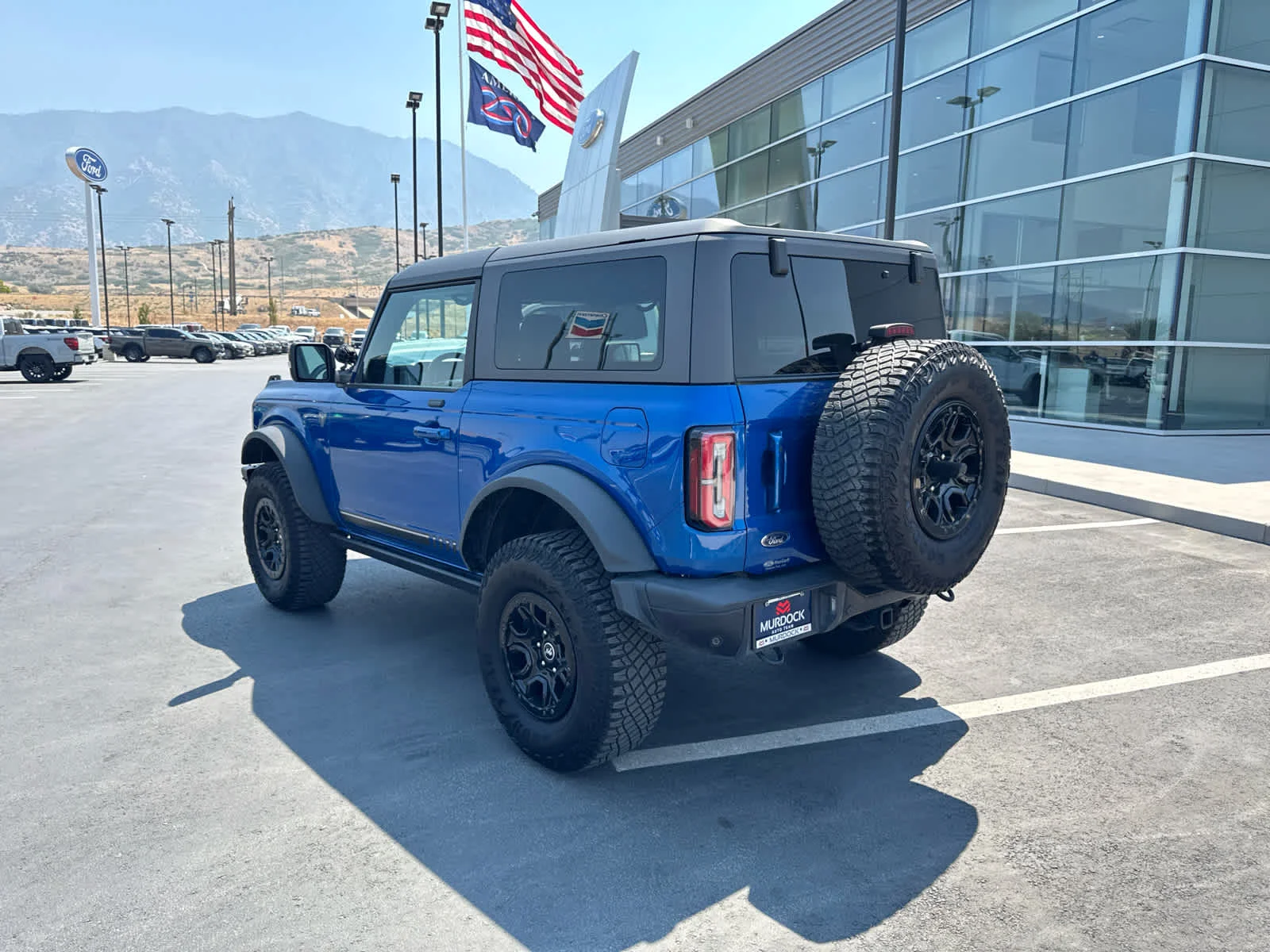 Used 2021 Lightning Blue Metallic Ford First Edition image 10