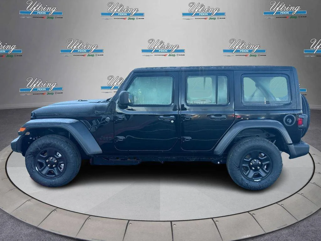 New 2026 Black Clearcoat Jeep Sport image 6