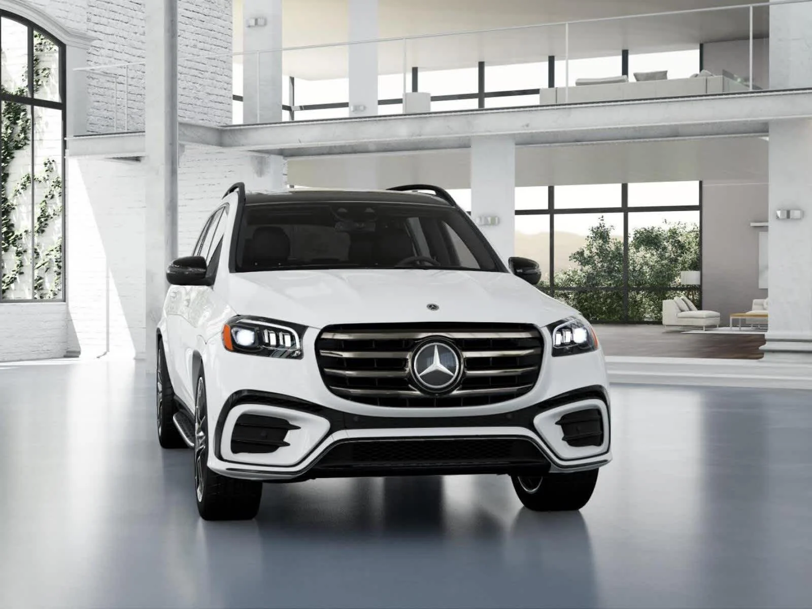 New 2026 Polar White Mercedes-Benz GLS 580 image 7