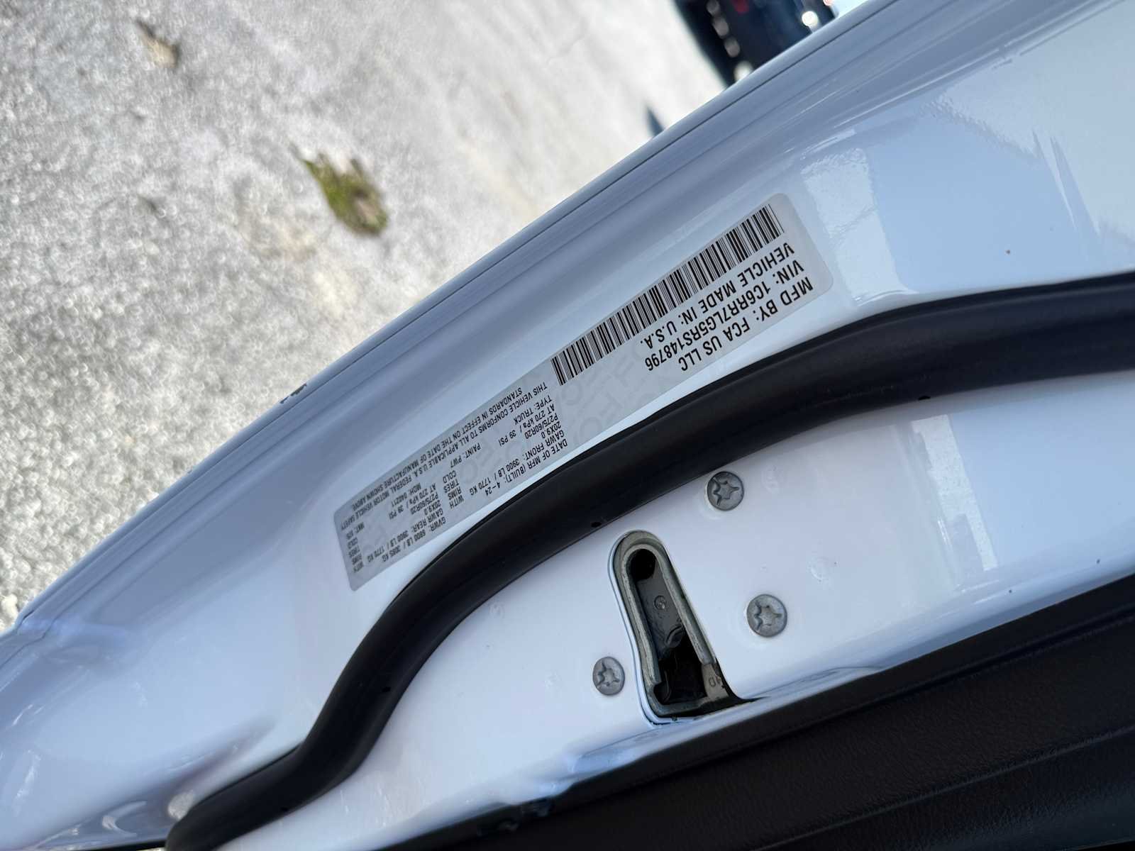 Used 2024 Bright White Clearcoat Ram Warlock image 25