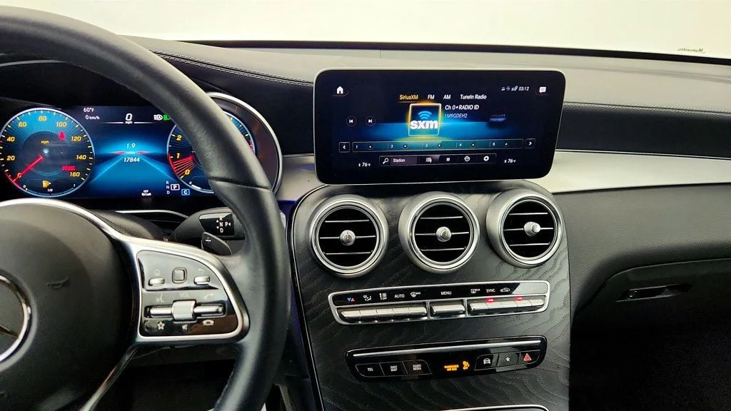 Used 2023 Polar White Mercedes-Benz GLC 300 4MATIC® Coupe w/ Burmester Surround Sound image 17