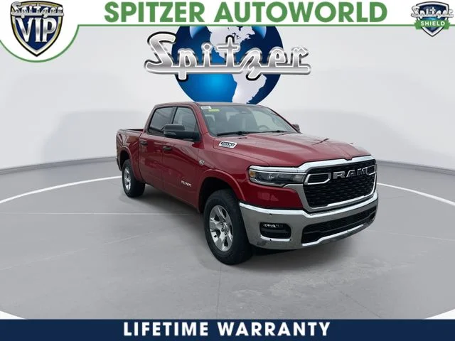 New 2026 Molten Red Pearl-Coat Exterior Paint RAM Big Horn/Lone Star image 2