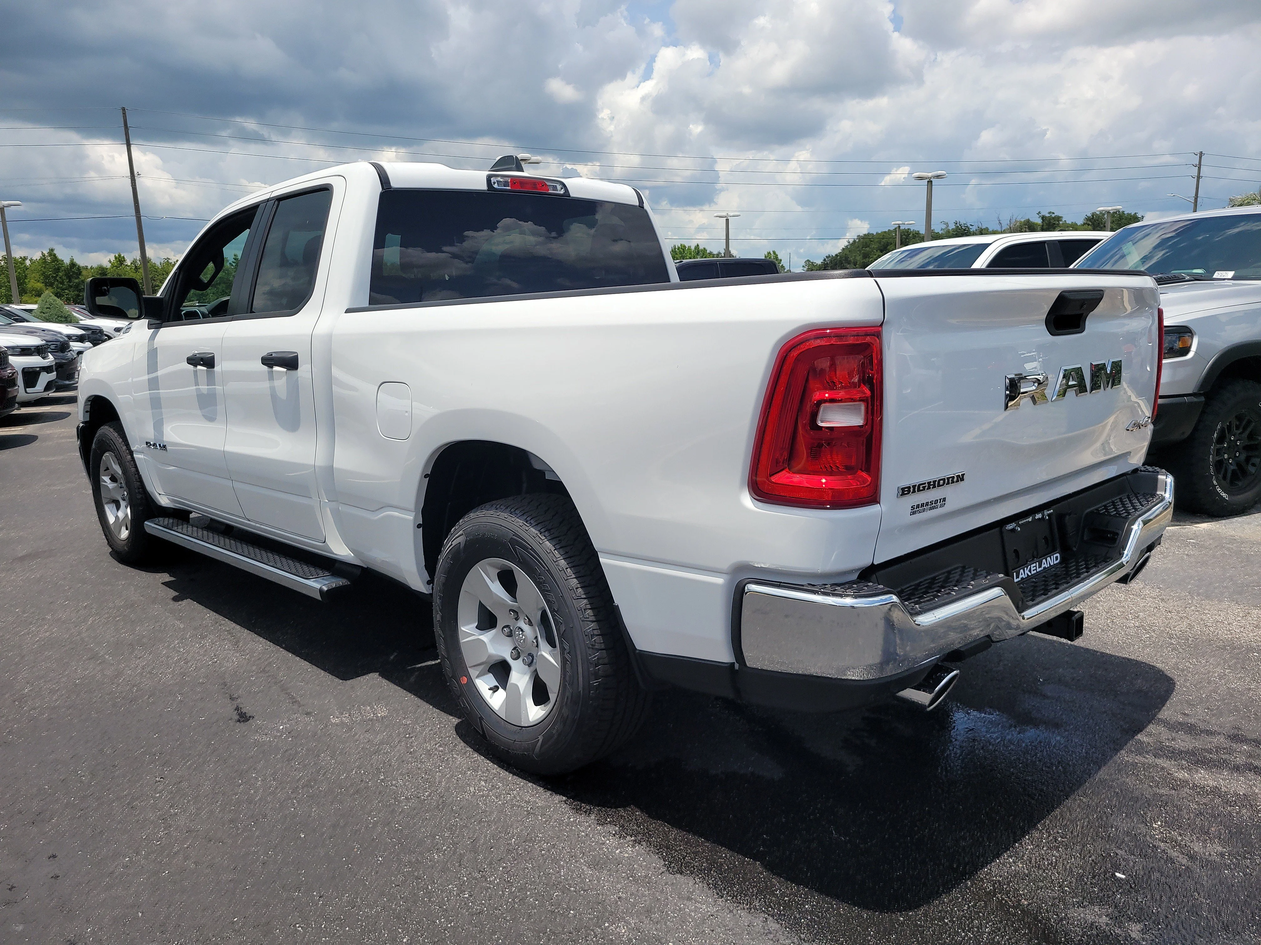 New 2026 Bright White Clearcoat Ram Big Horn image 8