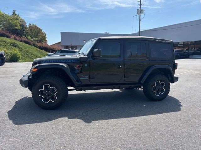 Used 2023 Jeep Wrangler 4xe Rubicon 4XE with VIN 1C4JJXR65PW580970 for sale in Marietta, GA