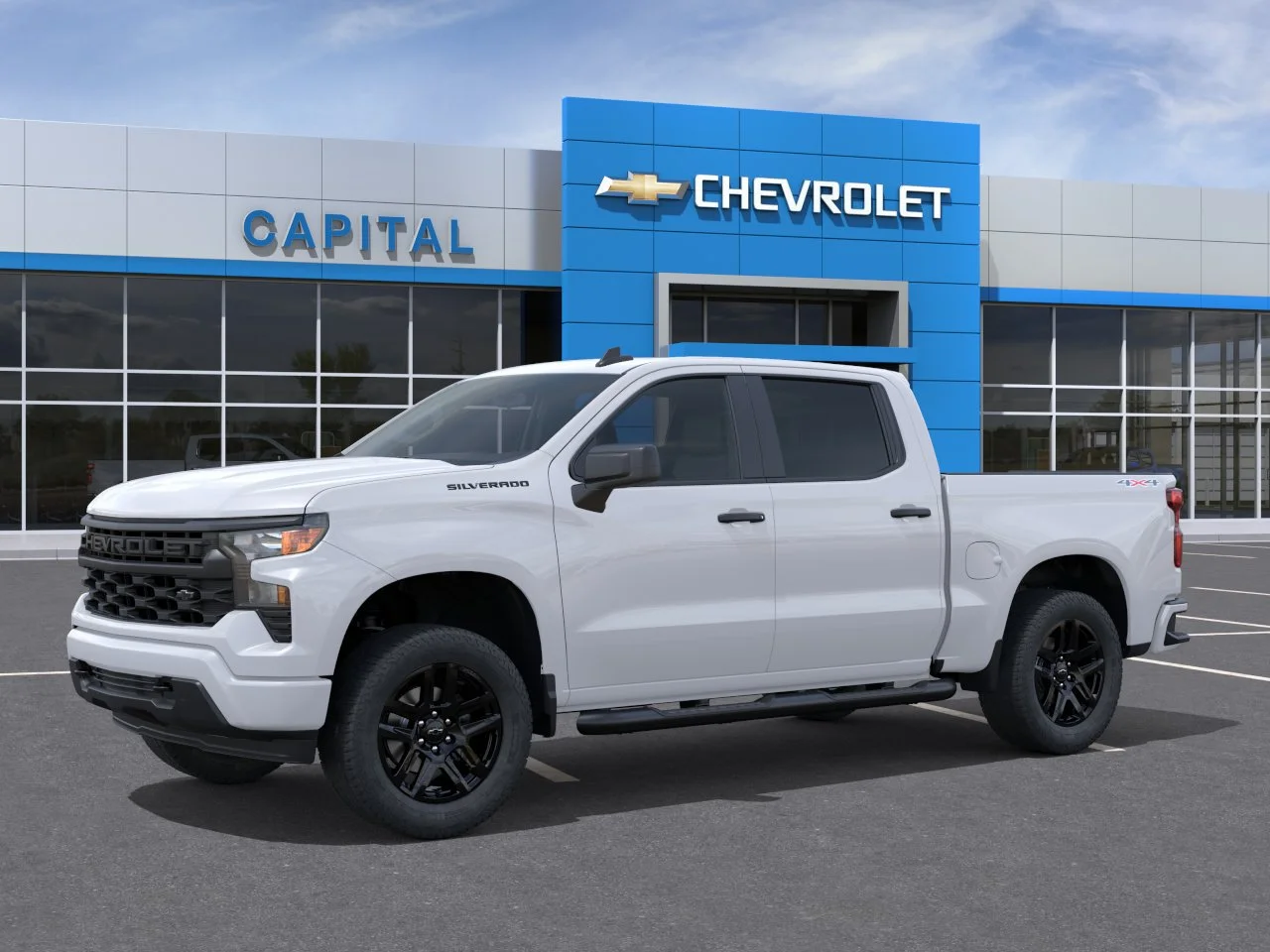 New 2026 Summit White Chevrolet Custom image 3