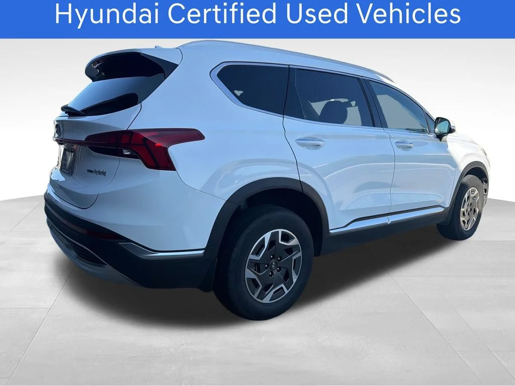Certified Pre-Owned 2023 Hyundai Santa Fe Hybrid Blue