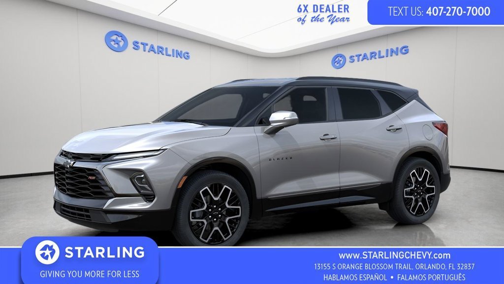 New 2026 Sterling Gray Metallic Chevrolet RS image 1