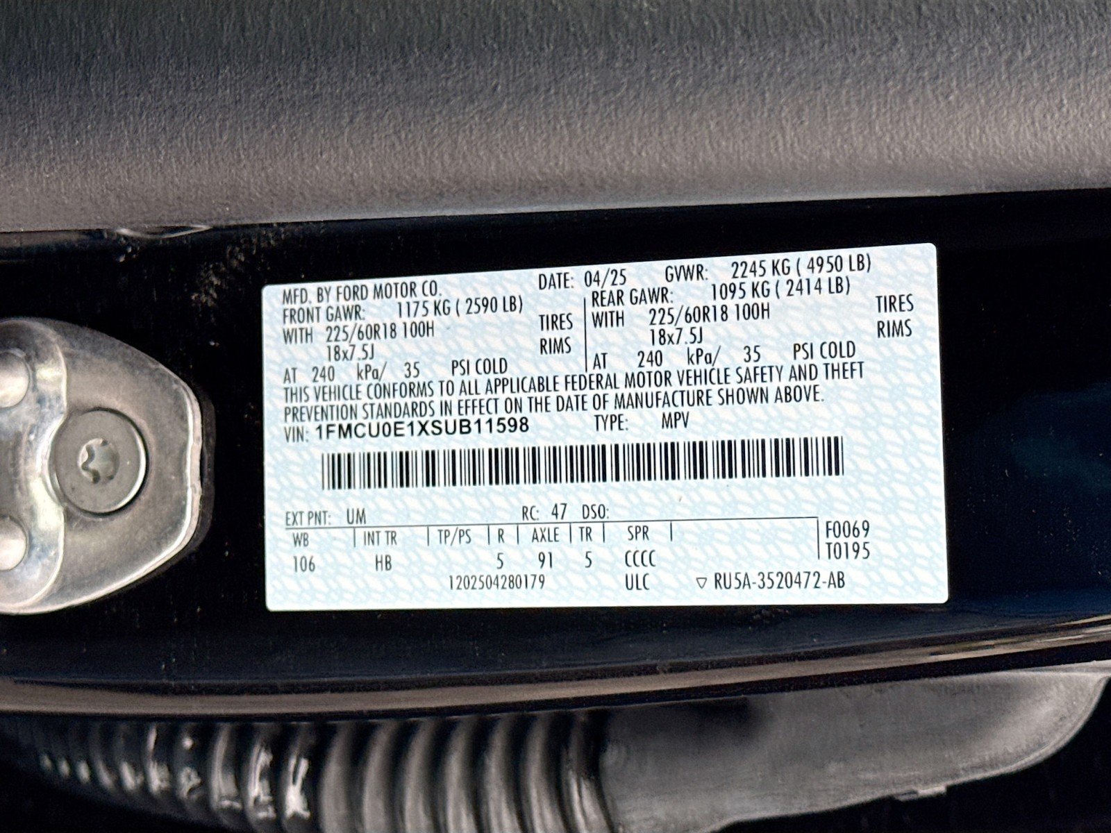 2025 Ford Escape Plug-in hybrid PHEV - Photo 32