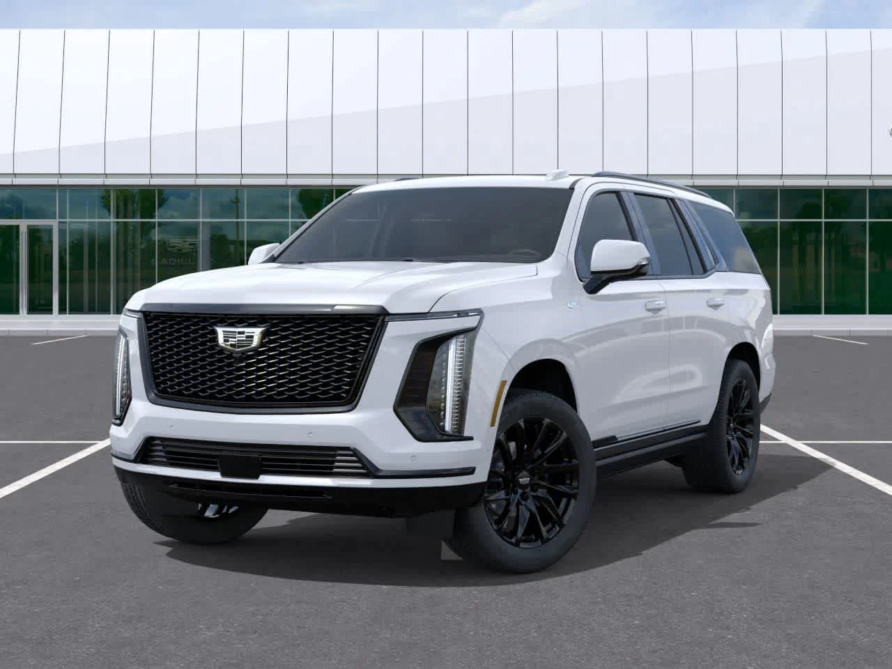 New 2027 Vibrant White Tricoat Cadillac Sport image 6