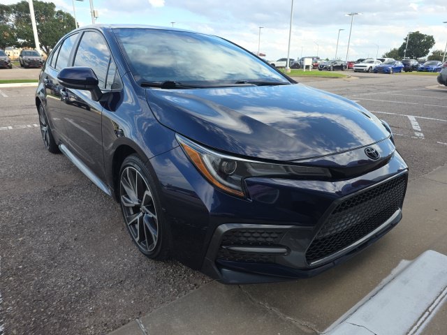 Used 2022 Blue Toyota SE image 1