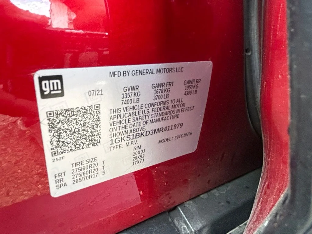 Used 2021 Red GMC SLT image 9
