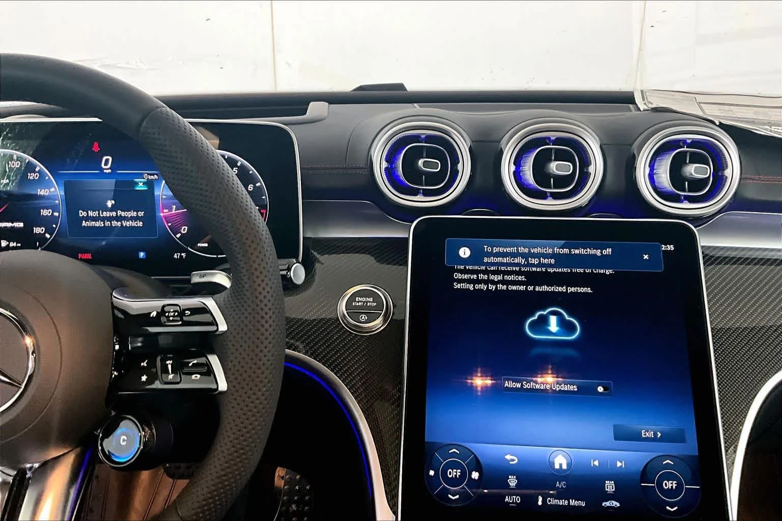New 2026 Polar White Mercedes-Benz AMG® C 43 image 9