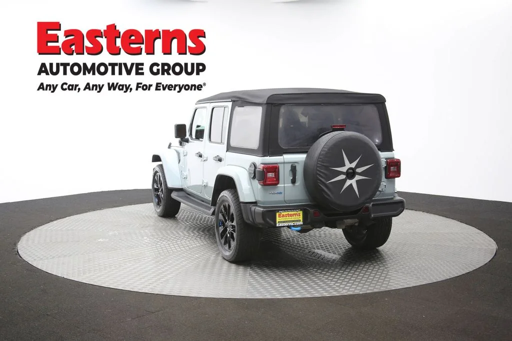 Used 2023 Gray Jeep Sahara 4xe image 65