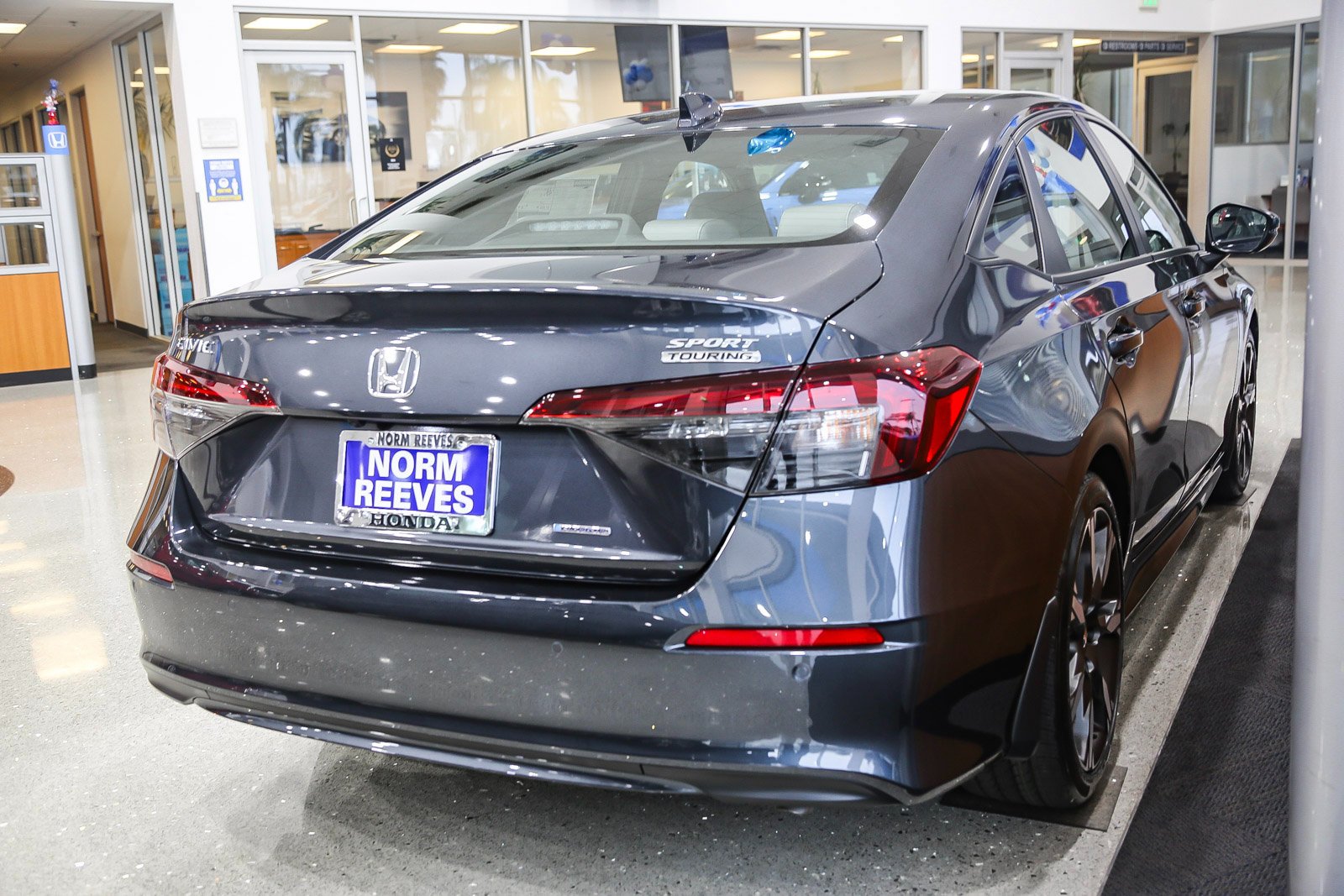 New 2026 Meteorite Gray Metallic Honda Sport Touring CVT image 8