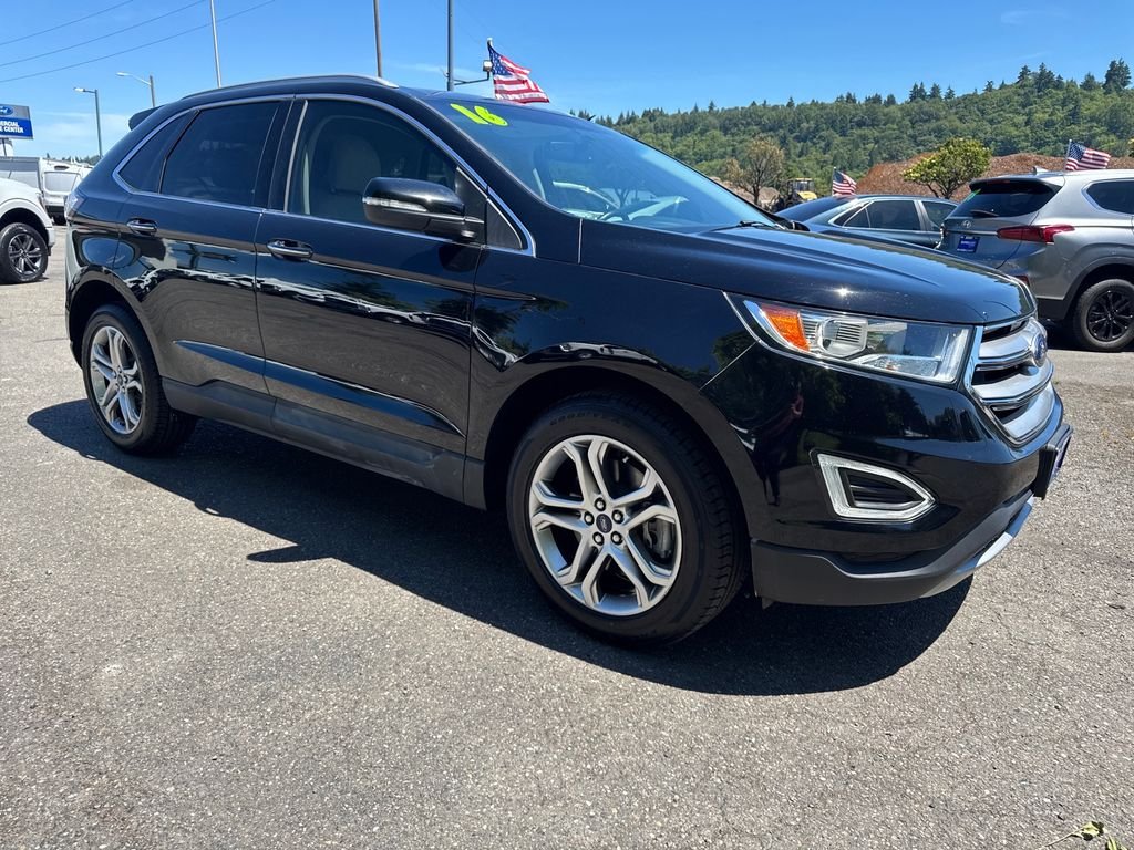 Certified Used 2016 Shadow Black Ford Titanium image 10