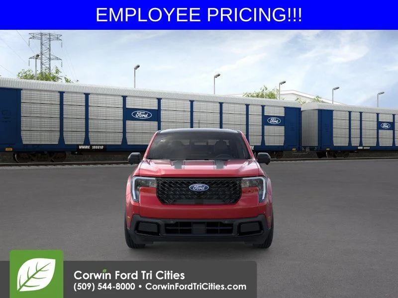 New 2026 Red Ford Lariat image 7