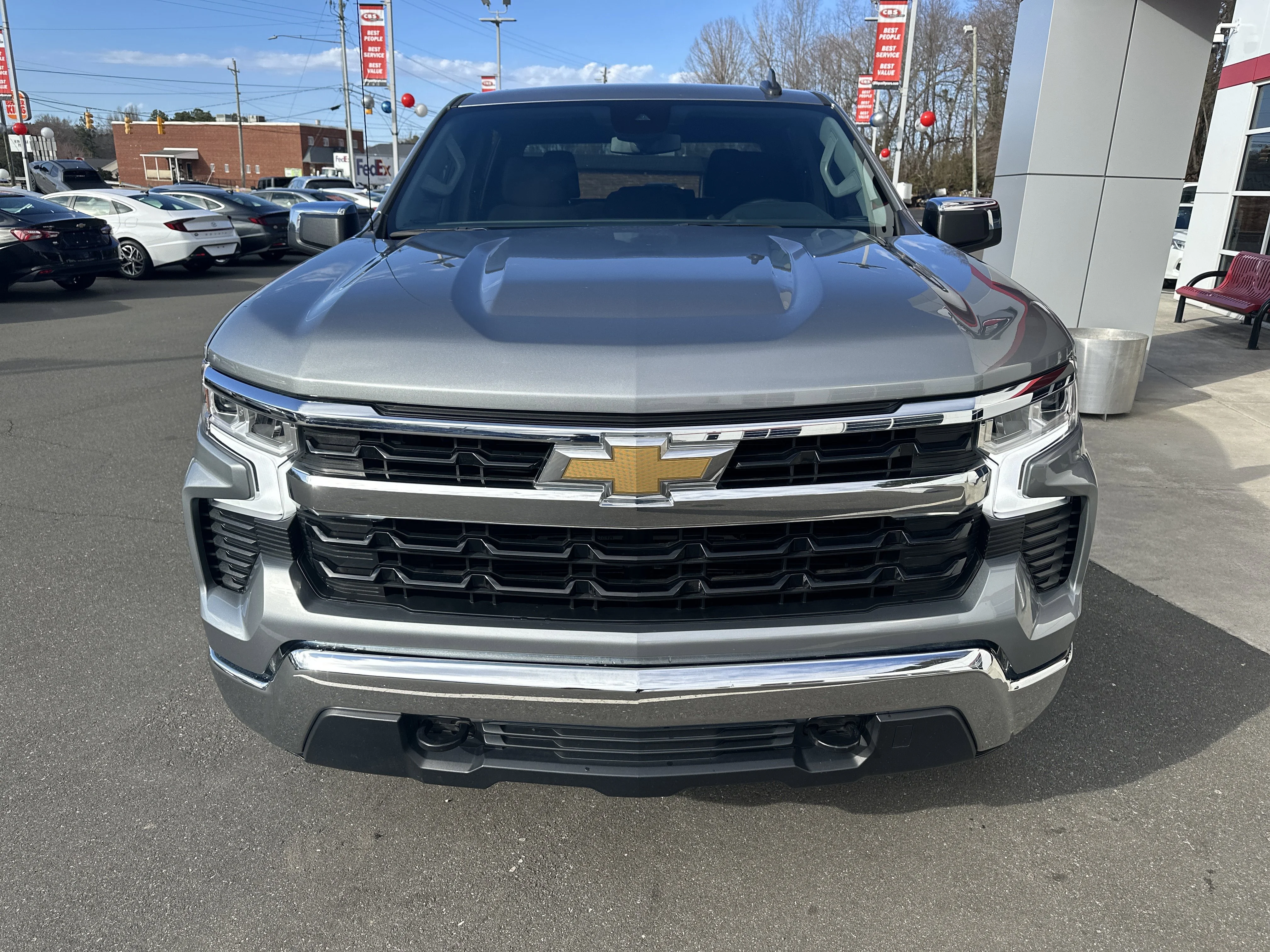 Used 2023 Sterling Gray Metallic Chevrolet LT image 3
