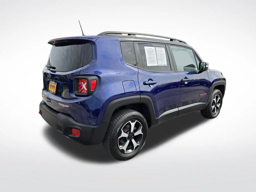 Used 2020 Blue Jeep Trailhawk image 3