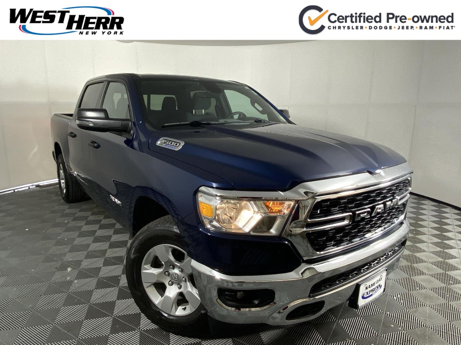 Used 2023 Patriot Blue Pearlcoat Ram Big Horn image 1