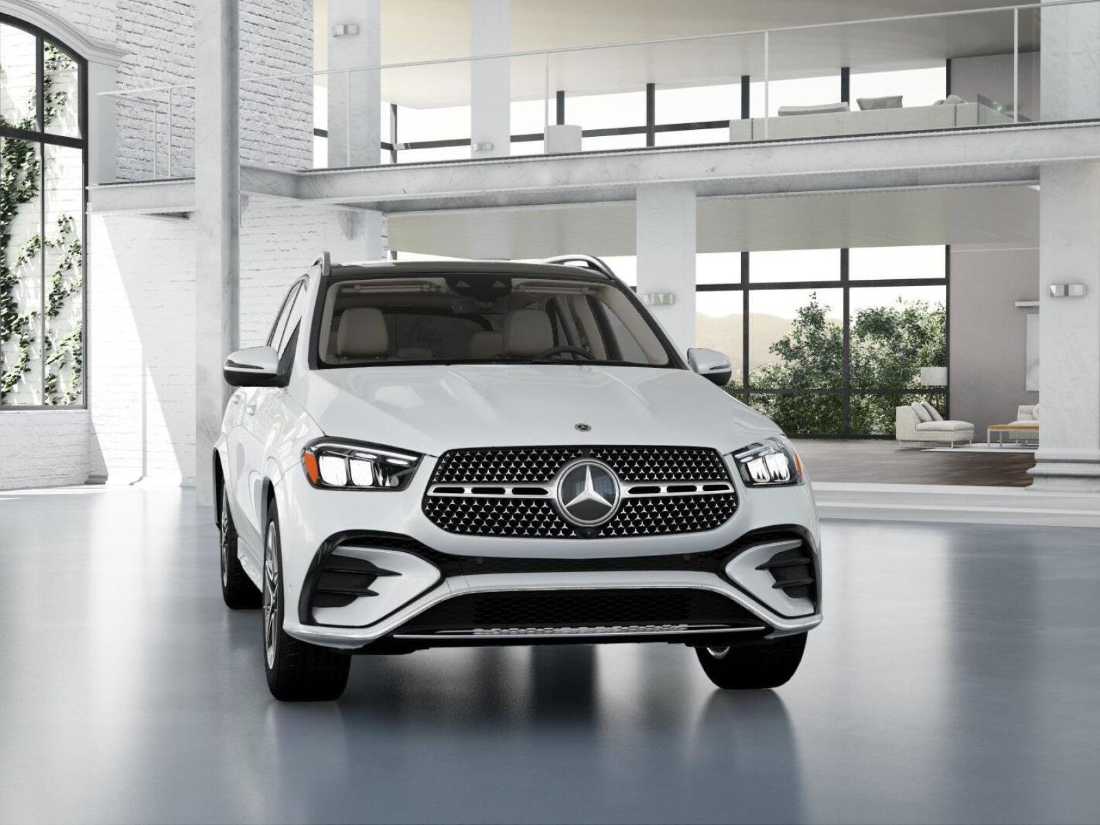 New 2026 MANUFAKTUR Moonlight White Metallic Mercedes-Benz GLE 350 image 51
