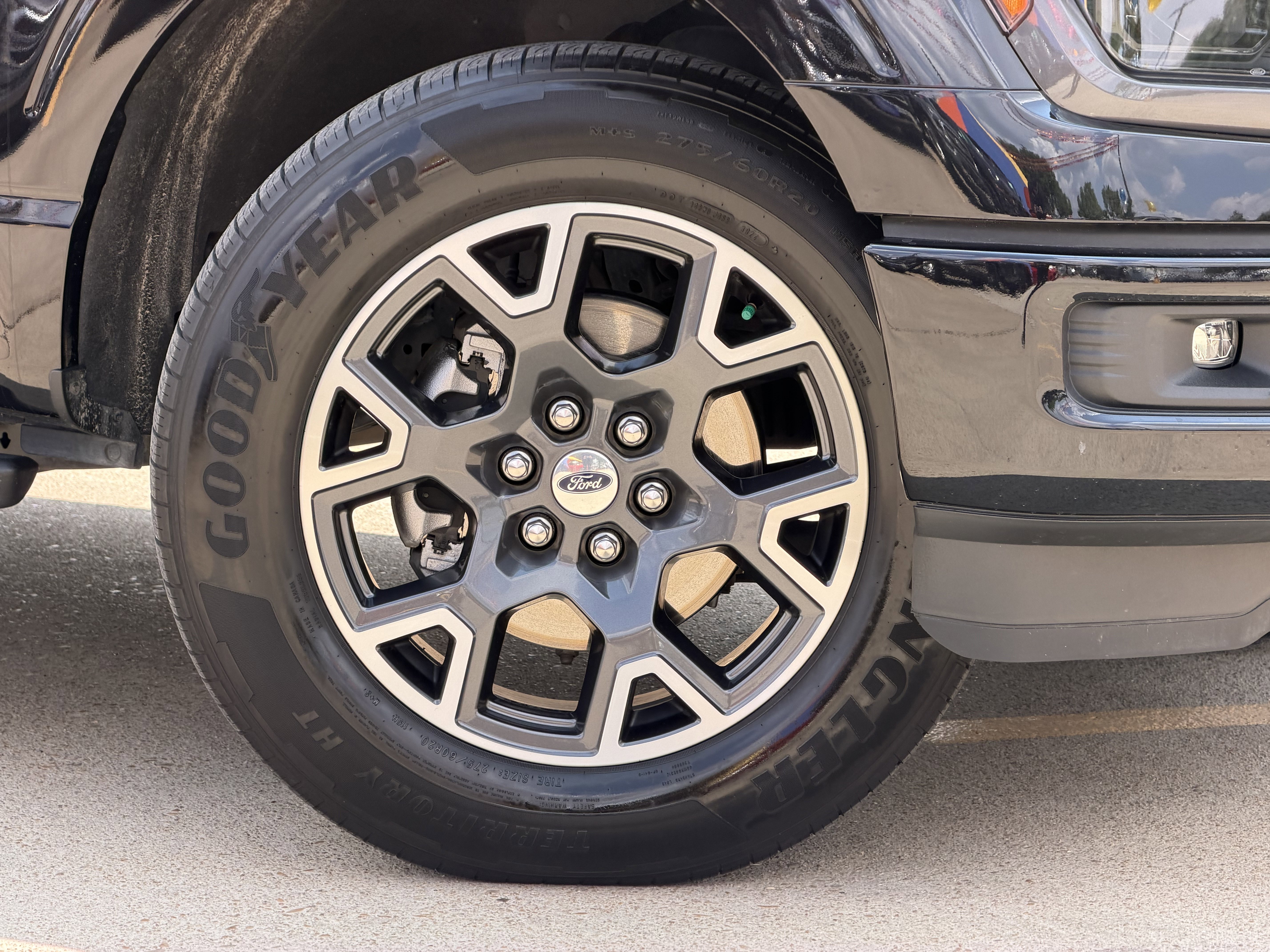 Used 2024 Agate Black Metallic Ford STX image 3