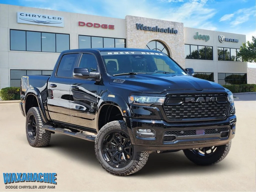 New 2026 Diamond Black Crystal Pearlcoat RAM Rocky Ridge 250th Anniversary Edition image 1