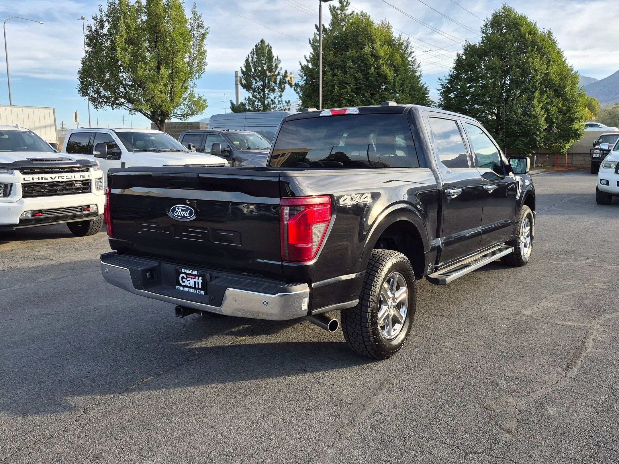Used 2025 Black Metallic Ford XLT image 3