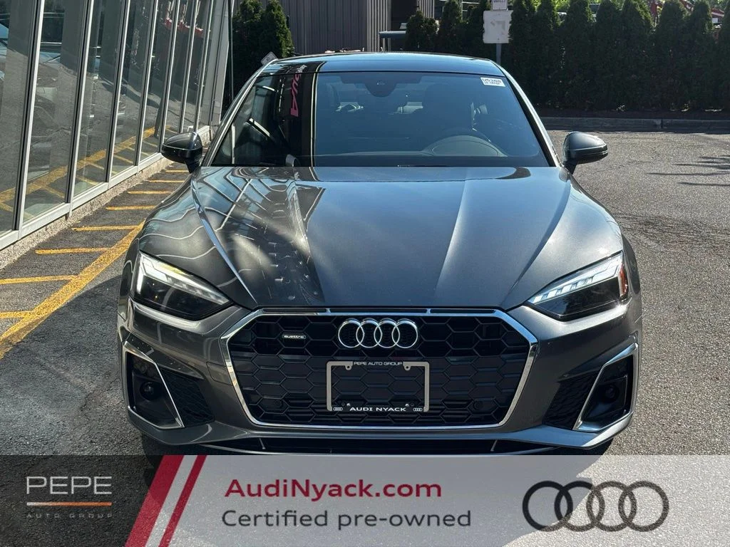 Certified Used 2023 Gray Audi 45 S line Premium image 2